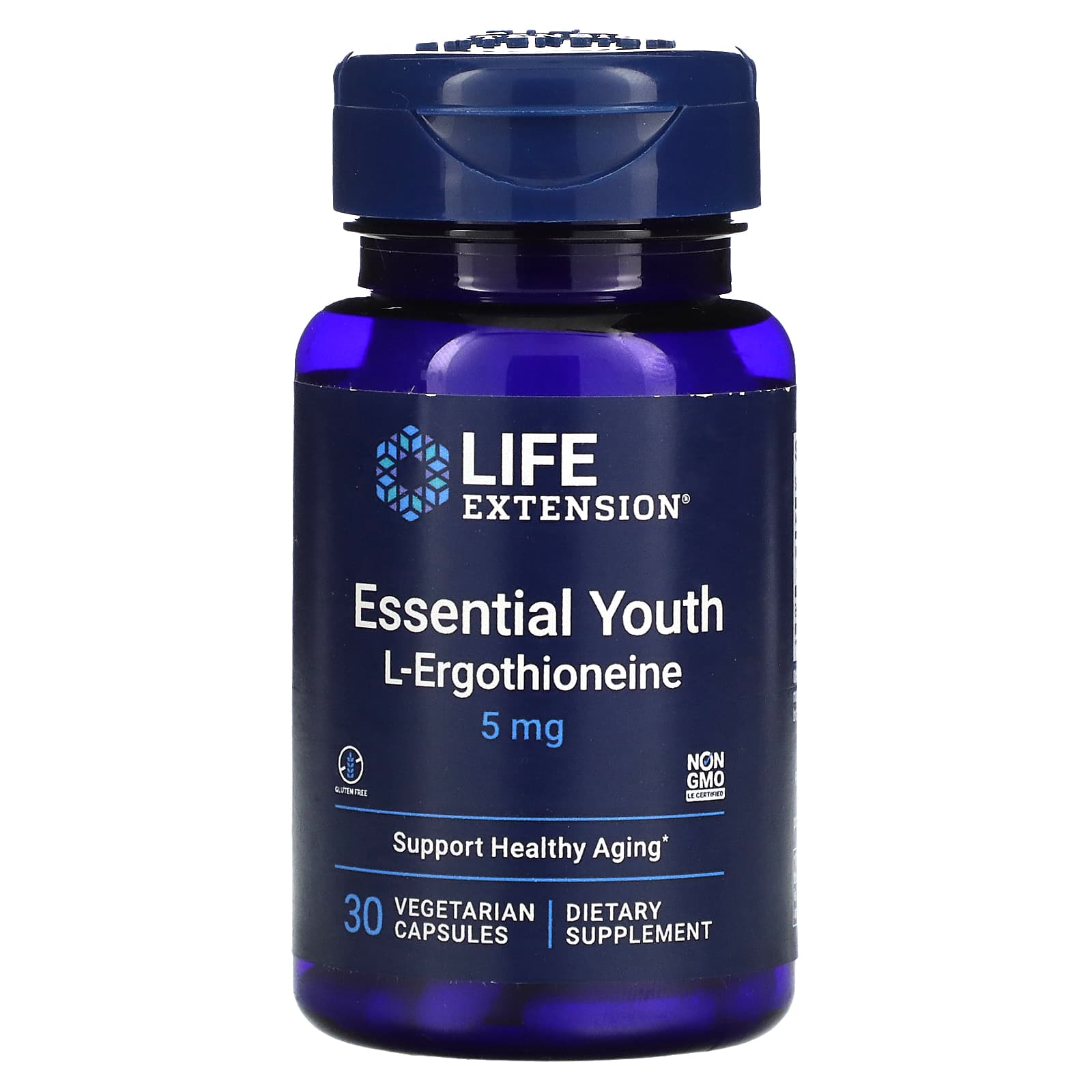 L-Эрготионеин Life Extension Essential Youth , 30 вегетарианских капсул фотографии