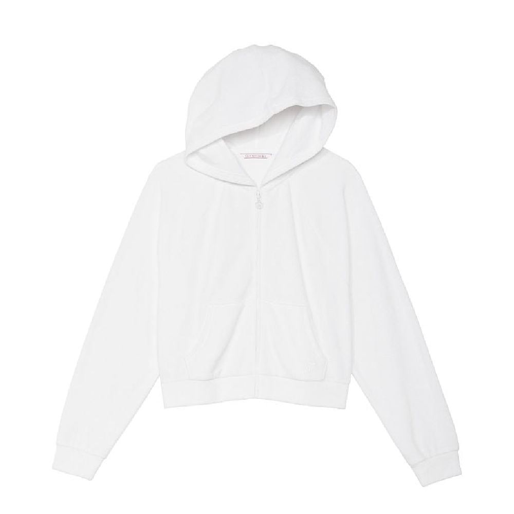 

Толстовка Victoria's Secret Terry Full-Zip, белый