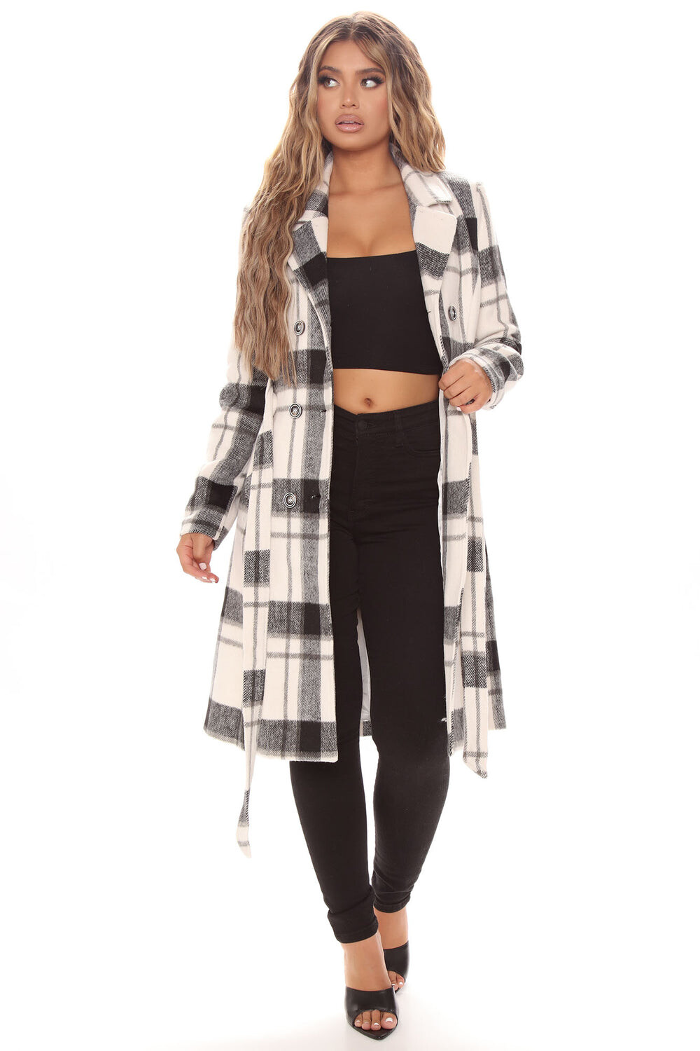 

Пальто Fashion Nova TCS2104, слоновая кость