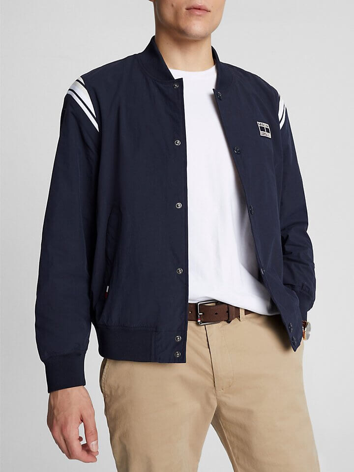 

Куртка Tommy Hilfiger Varsity Bomber, темно-синий