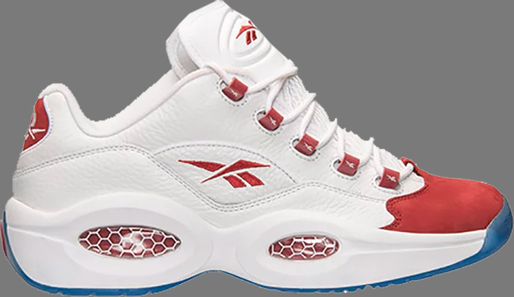 Кроссовки question low 'og' Reebok, белый - фото