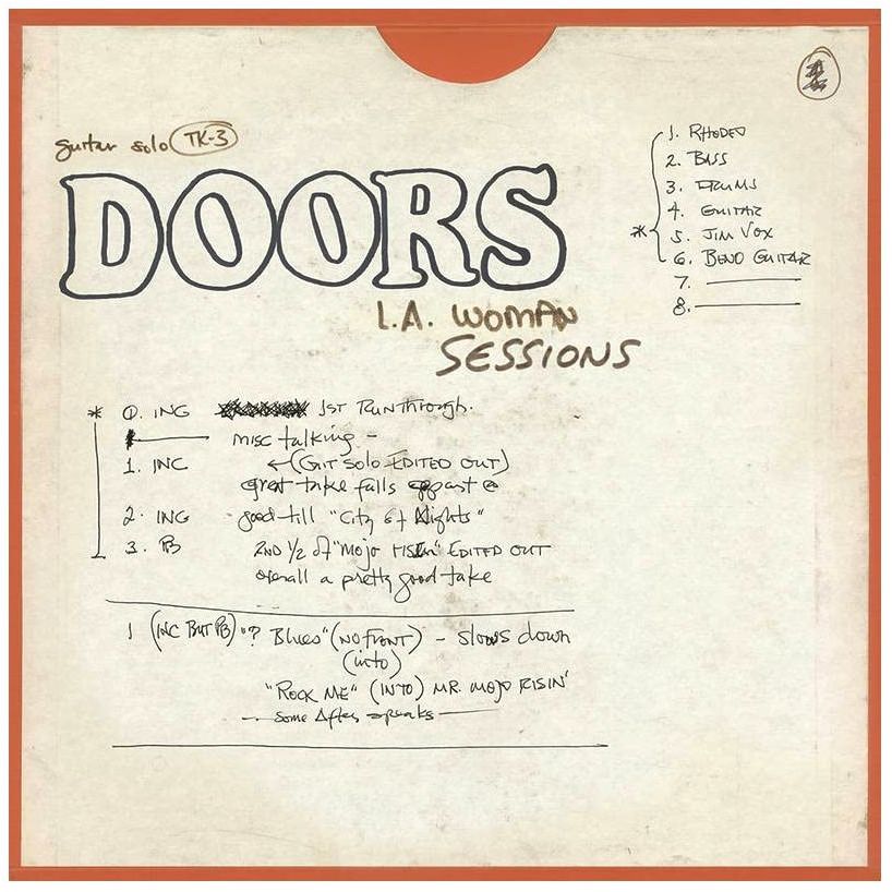the doors l a woman sessions 4lp box rsd 2022 Аудиокассета L.A. Woman Sessions (Numbered Limited Edition) (RSD 2022) (4 Discs) | The Doors