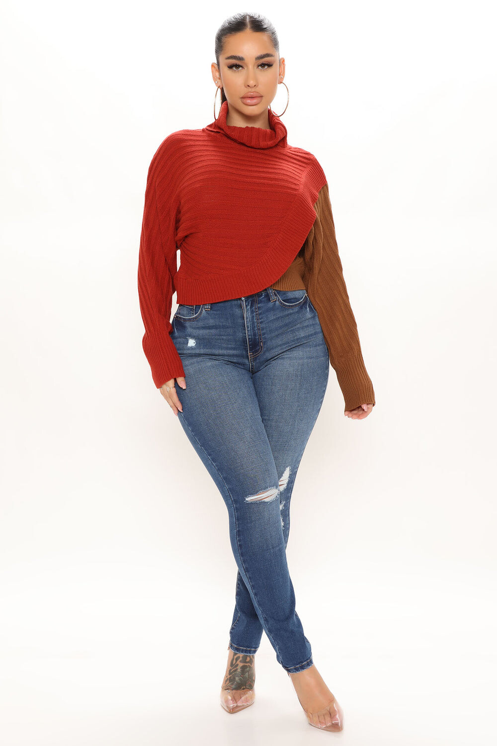 

Джинсы скинни Fashion Nova FN23606CH1, синий