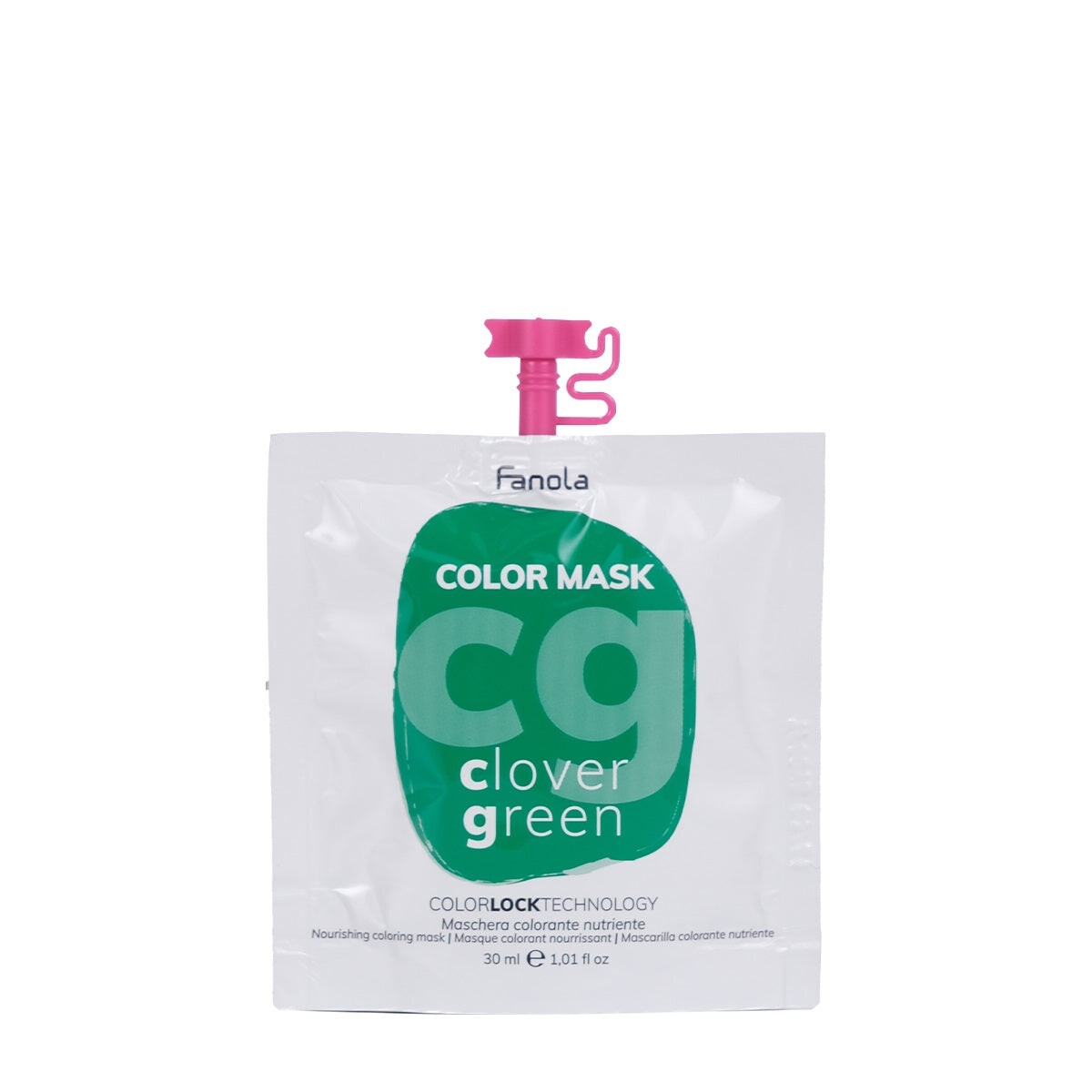 

Fanola Маска для окрашивания волос Color Mask Clover Green 30мл