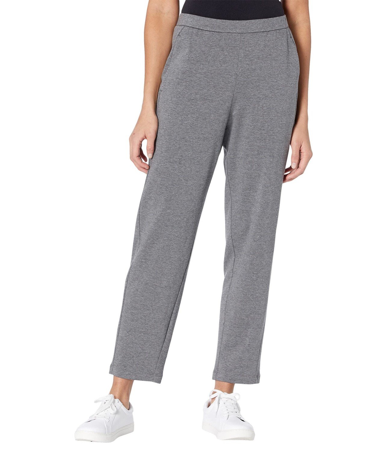 

Брюки Eileen Fisher, Slouch Ankle Pants in Tencel Organic Cotton Fleece, Серый