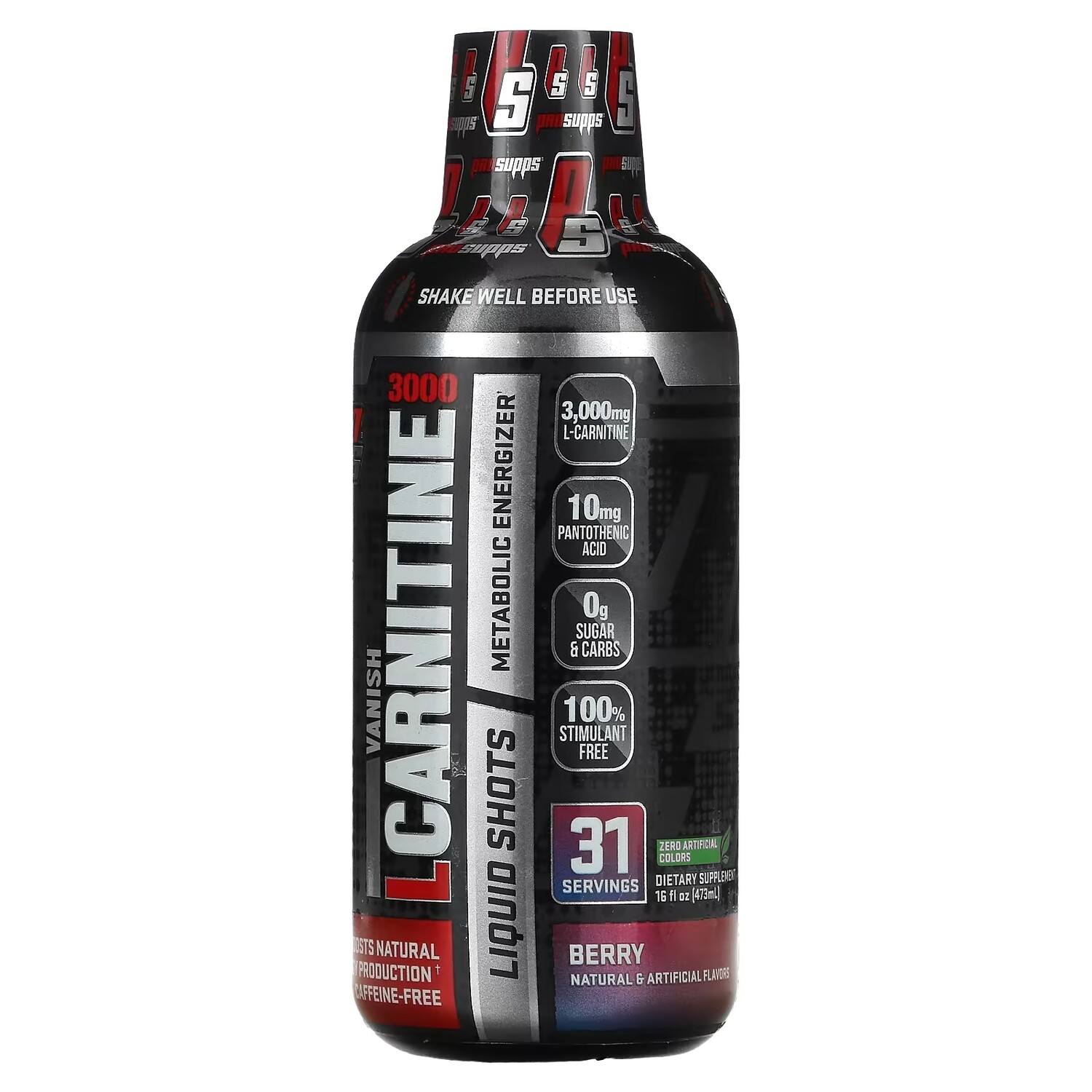

Жидкий Порционный Напиток L-карнитин ProSupps Vanish, ягоды