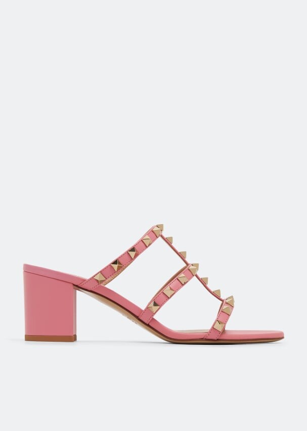 

Сандалии VALENTINO GARAVANI Rockstud sandals, розовый