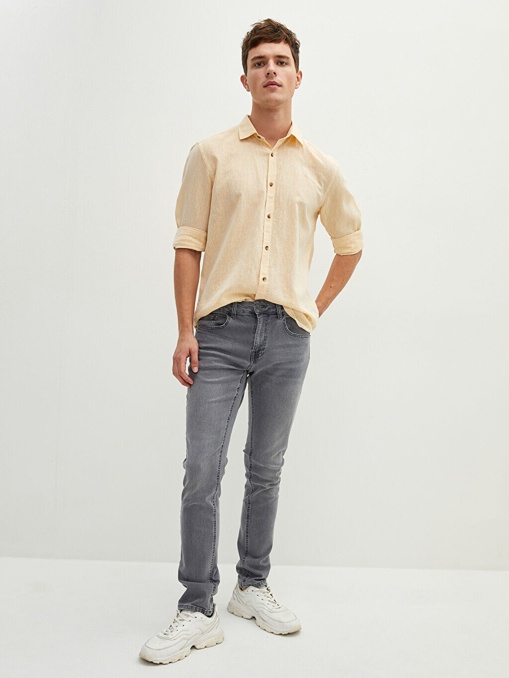 

Мужские джинсовые брюки 750 Slim Fit LCW Jeans