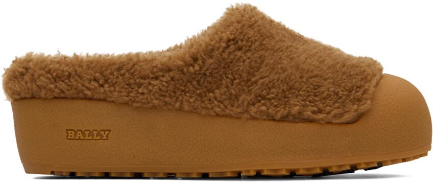 

Тапочки из овчины Tan Crans Bally
