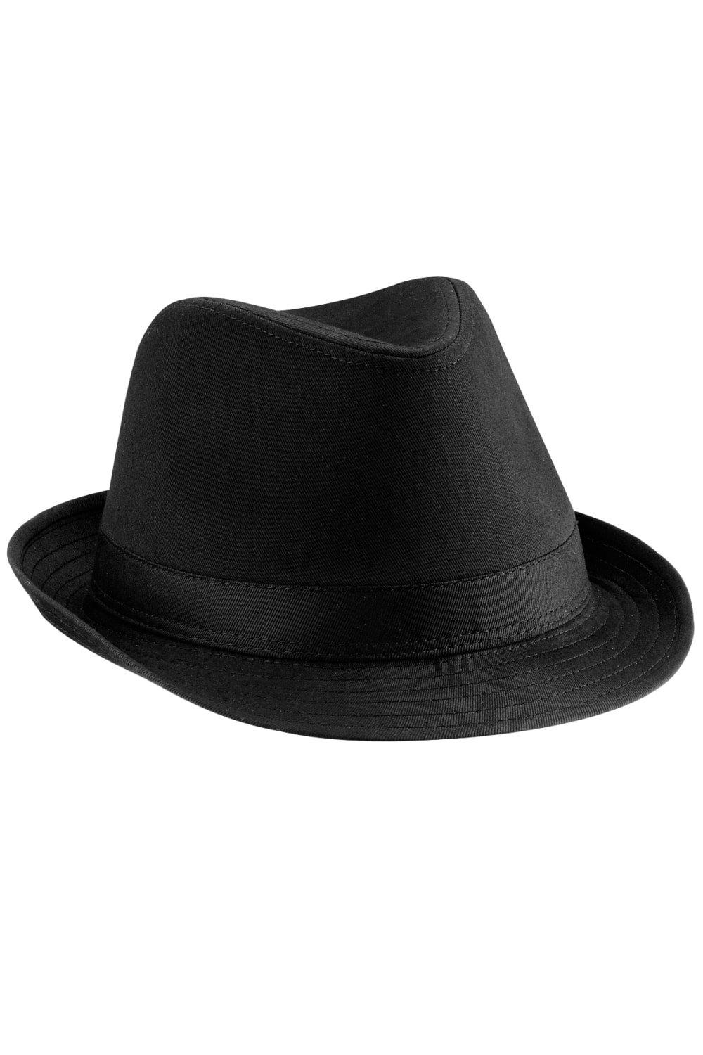 шляпа Федора Beechfield, черный мешки для пылесосов bork v704 тип v7d3 ozone microne m 57 арт m 57