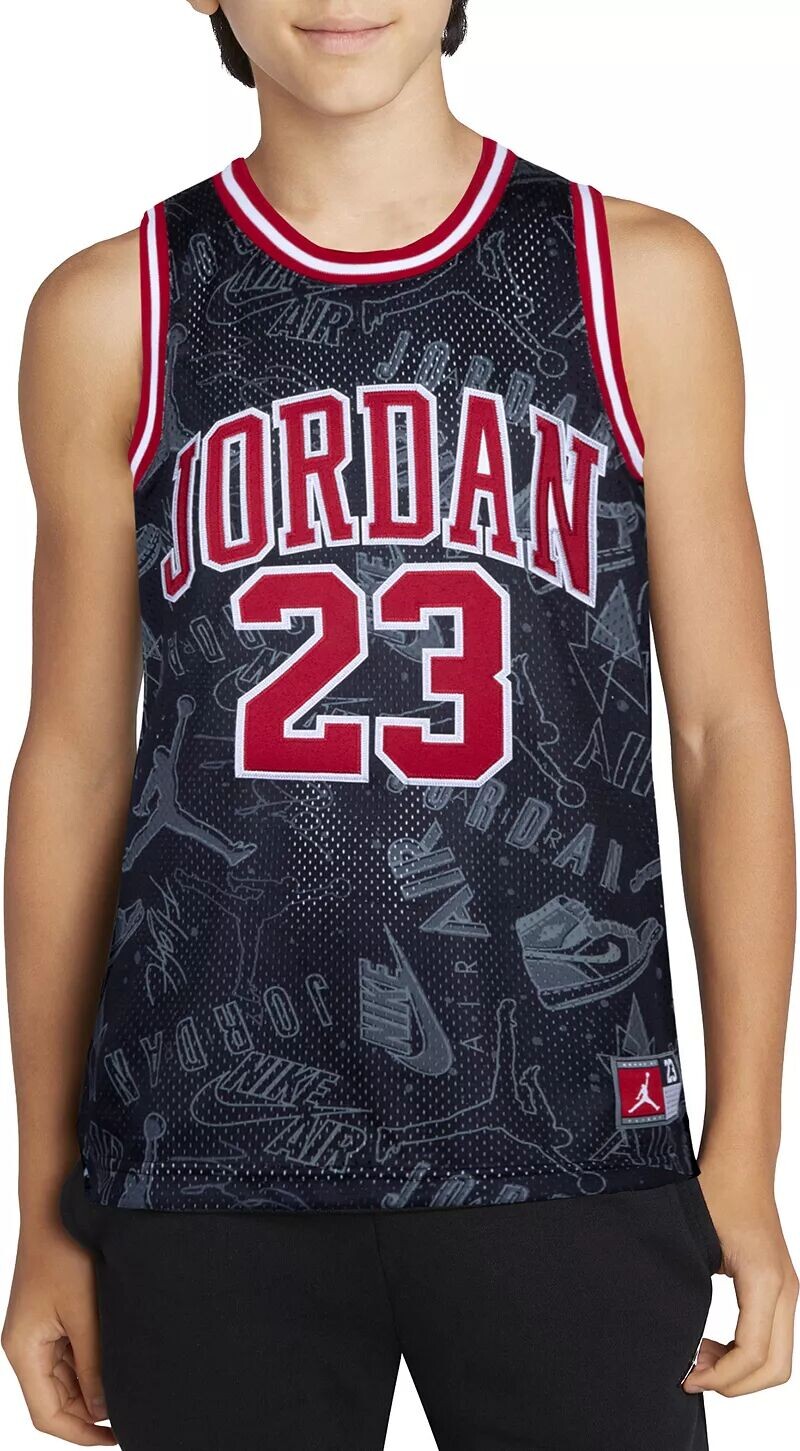 

Детская майка Jordan 23, черный