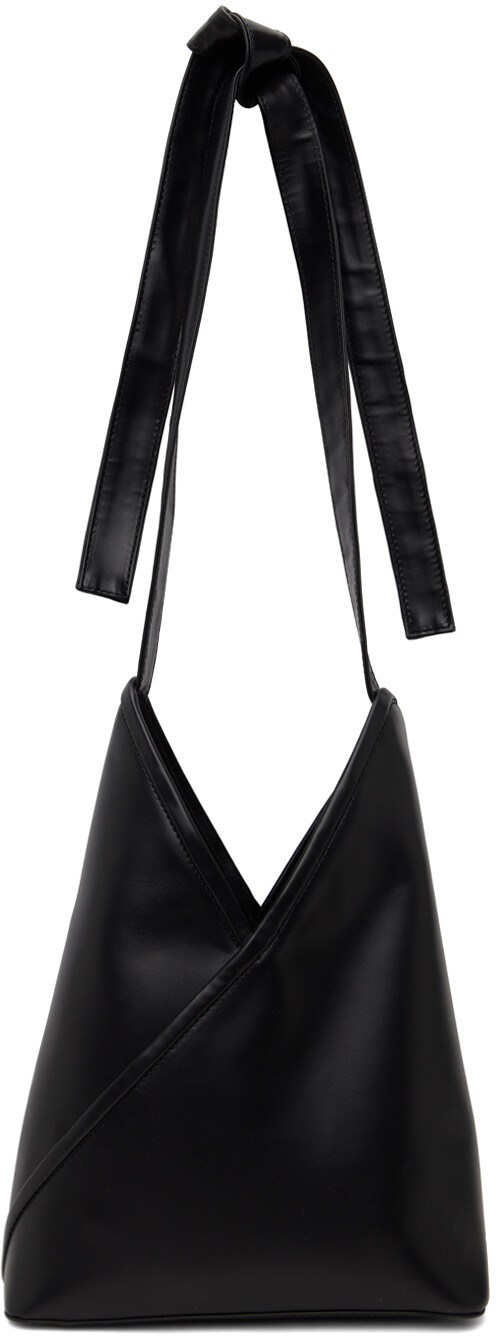 

Черная балетная сумка Mm6 Maison Margiela