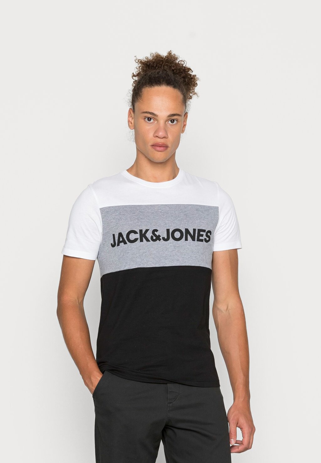 

Футболка с принтом Jack & Jones, белый