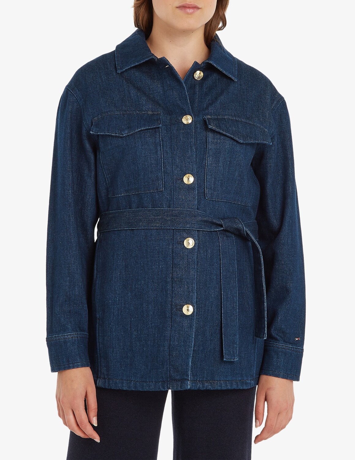

Джинсовая куртка Tommy Hilfiger, синий