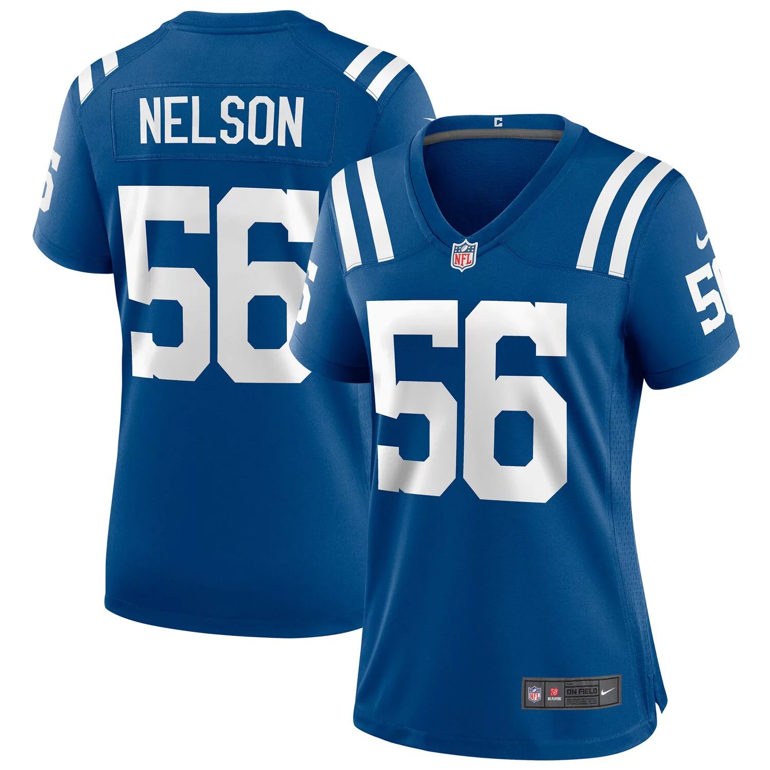Женское джерси Nike Quenton Nelson Royal Indianapolis Colts Player Game Nike