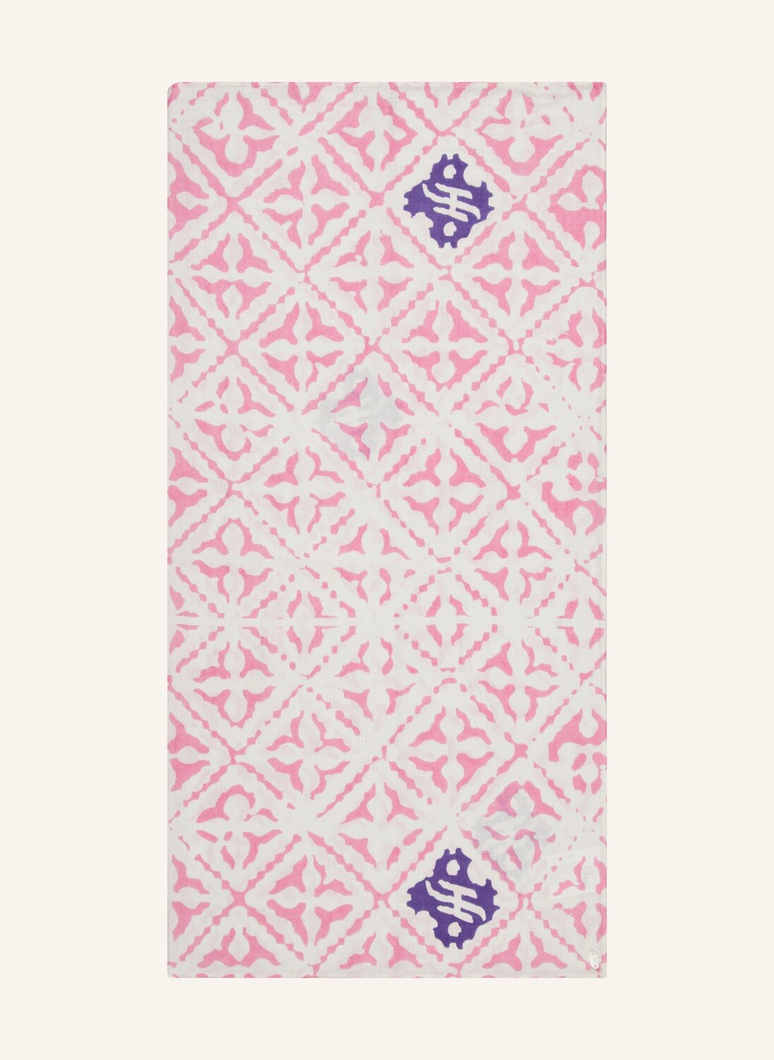 

Шелковый шарф eyes of marakech friendly hunting, цвет WEISS/PINK/LILA