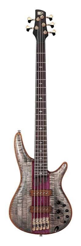 

Бас-гитара Ibanez SR5CMDX Premium *Black Ice Low Gloss* SR5CMDX Premium Bass Guitar **
