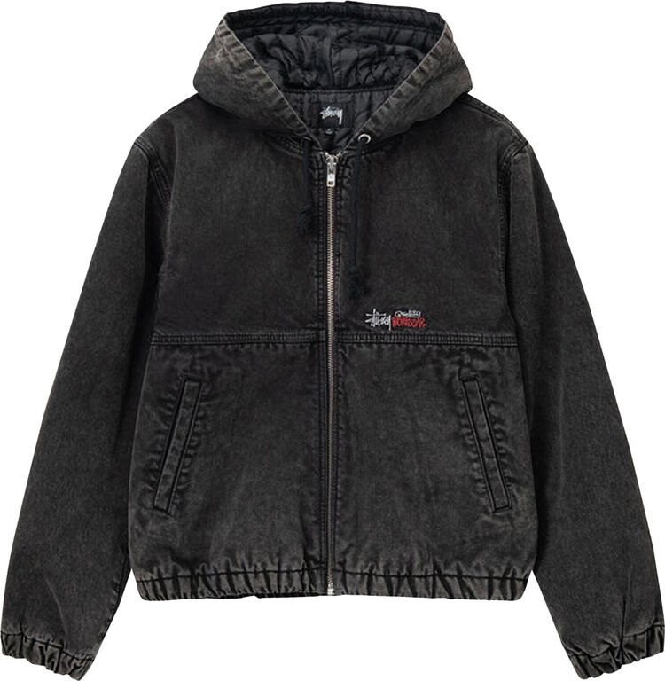 Stussy Double Dye Work Jacket Black CDEK.Shopping