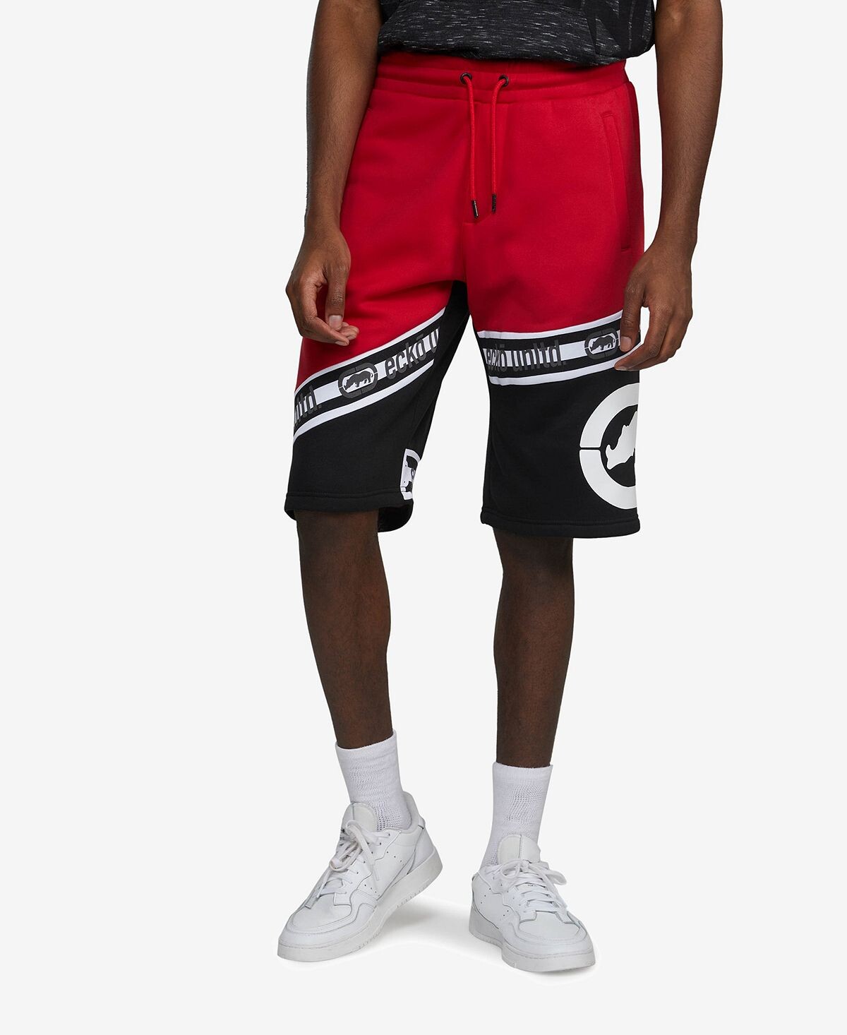 

Мужские флисовые шорты diamond Ecko Unltd, красный