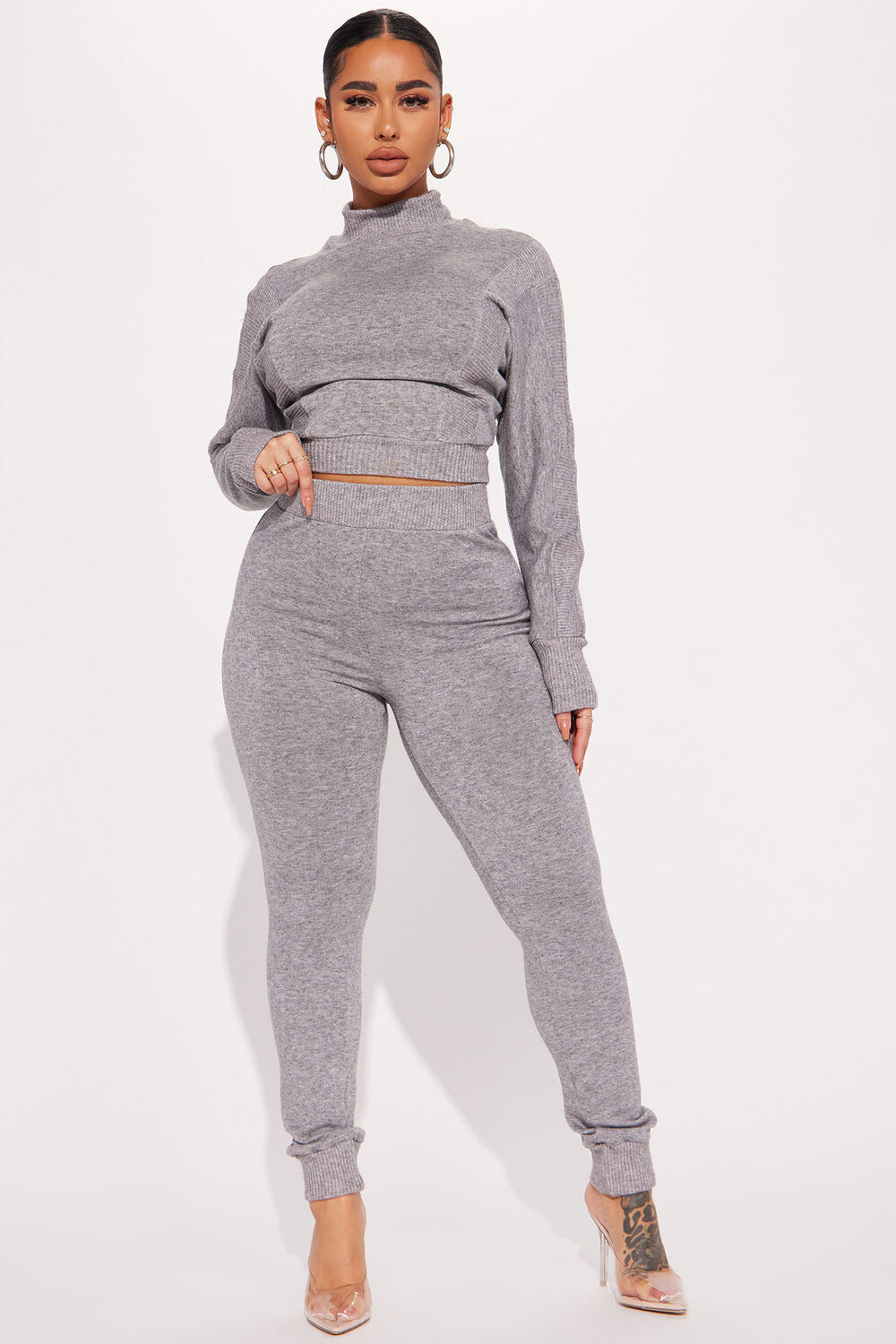 

Джоггеры Fashion Nova NMY7027, серый