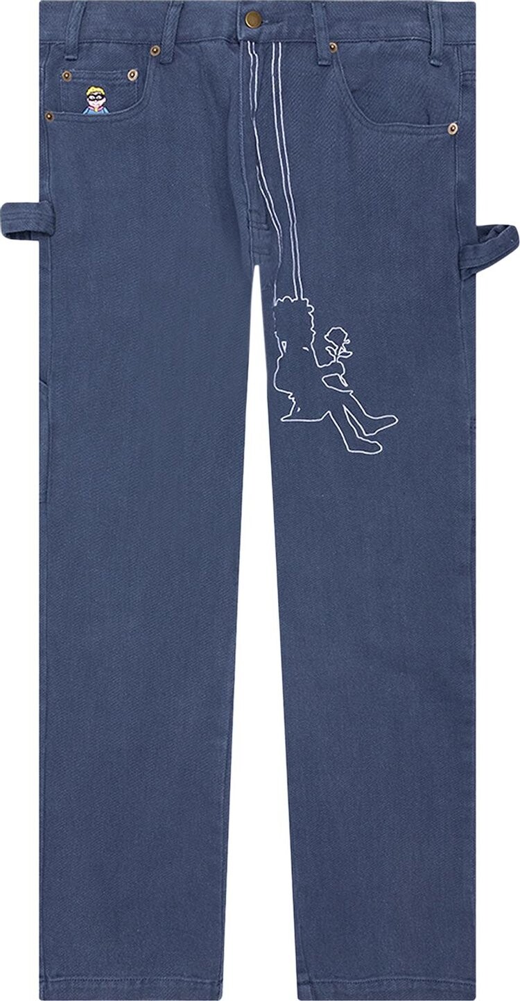 

Брюки KidSuper Swingset Pant 'Blue', синий