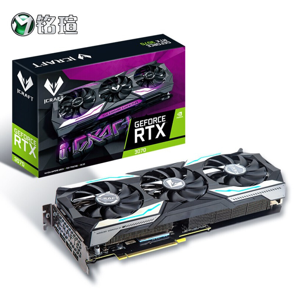 

Видеокарта Maxsun Gaming GeForce RTX 3070 iCraft OC GDDR6 8GB