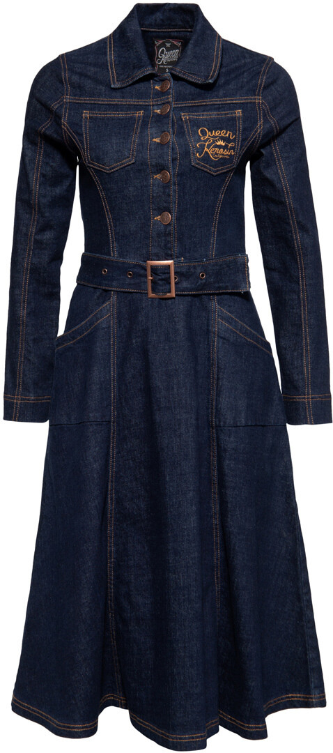 

Платье Queen Kerosin Swing Denim, синий