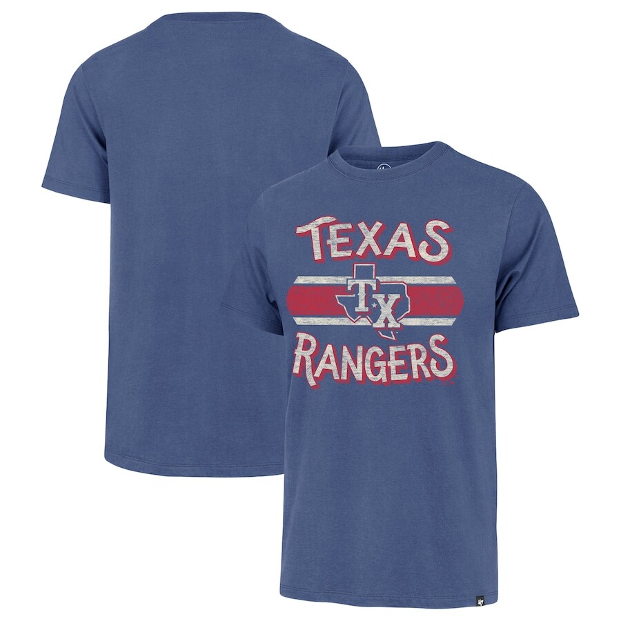 

Футболка с коротким рукавом 47 Texas Rangers, роял