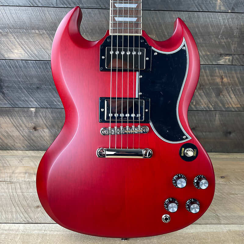 

Epiphone 1961 Les Paul SG Standard — старая 60-летняя вишня 21121526692