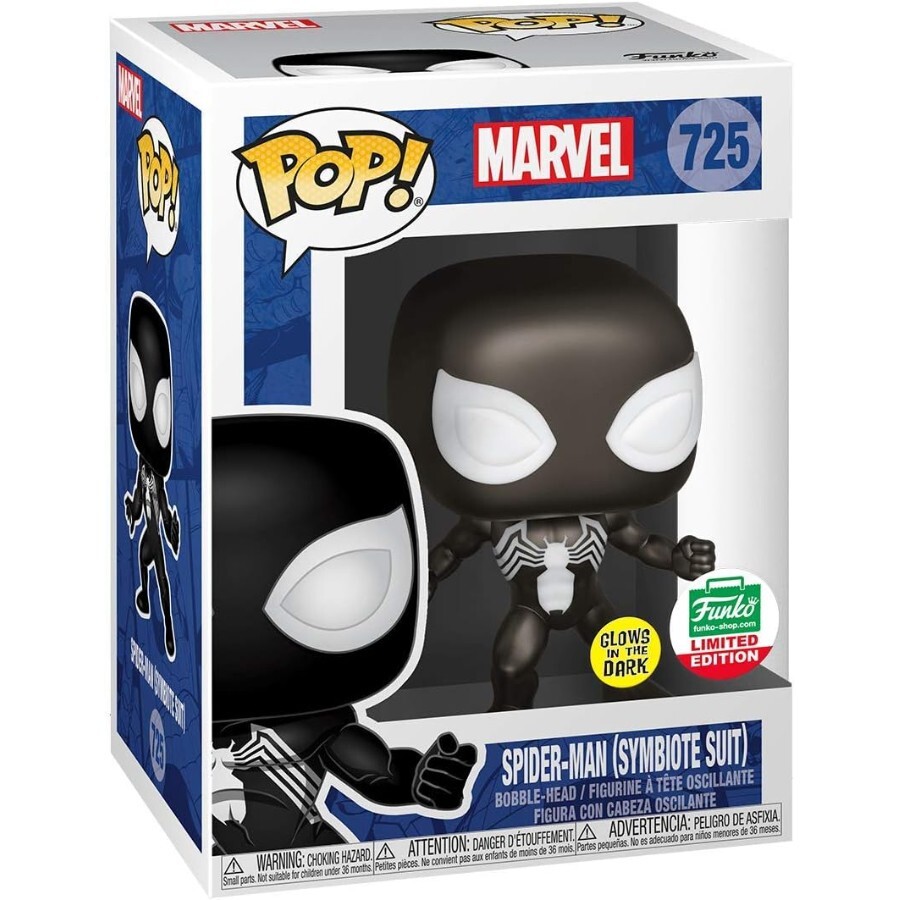 

Фигурка Человек-паук Funko POP! Marvel Symbiote Suit Glow in The Dark