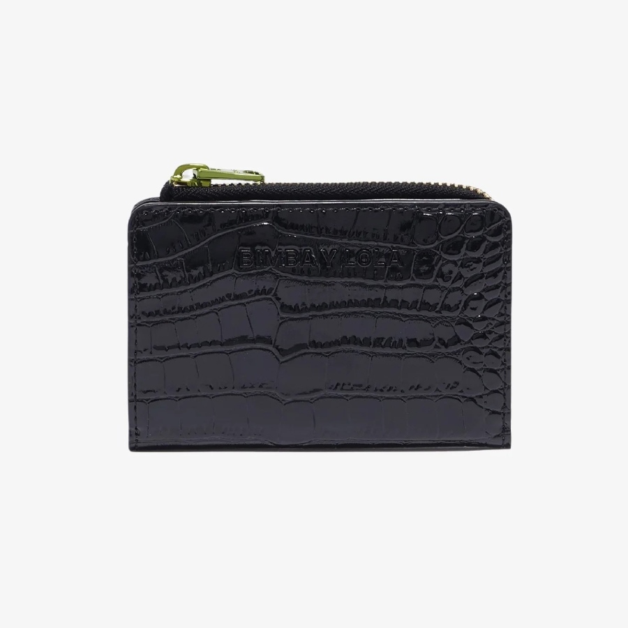 

Кошелек Bimba Y Lola Rectangular Mock Croc, черный