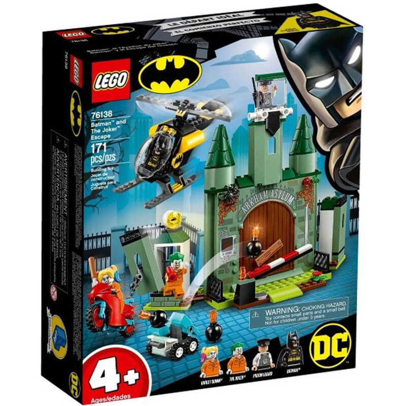 Конструктор LEGO Super Heroes 76138 Бэтмен и побег Джокера конструктор lego super heroes 10782 схватка халка и носорога на грузовиках