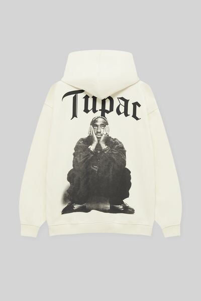 

Тупак бежевый свитшот PULL&BEAR