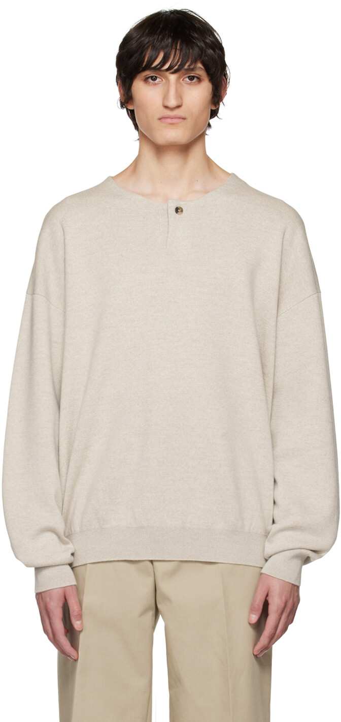 

Бежевый легкий хенли Fear of God