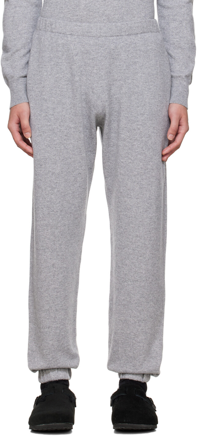 

Серые брюки для отдыха с кулиской Ghiaia Cashmere, Серый