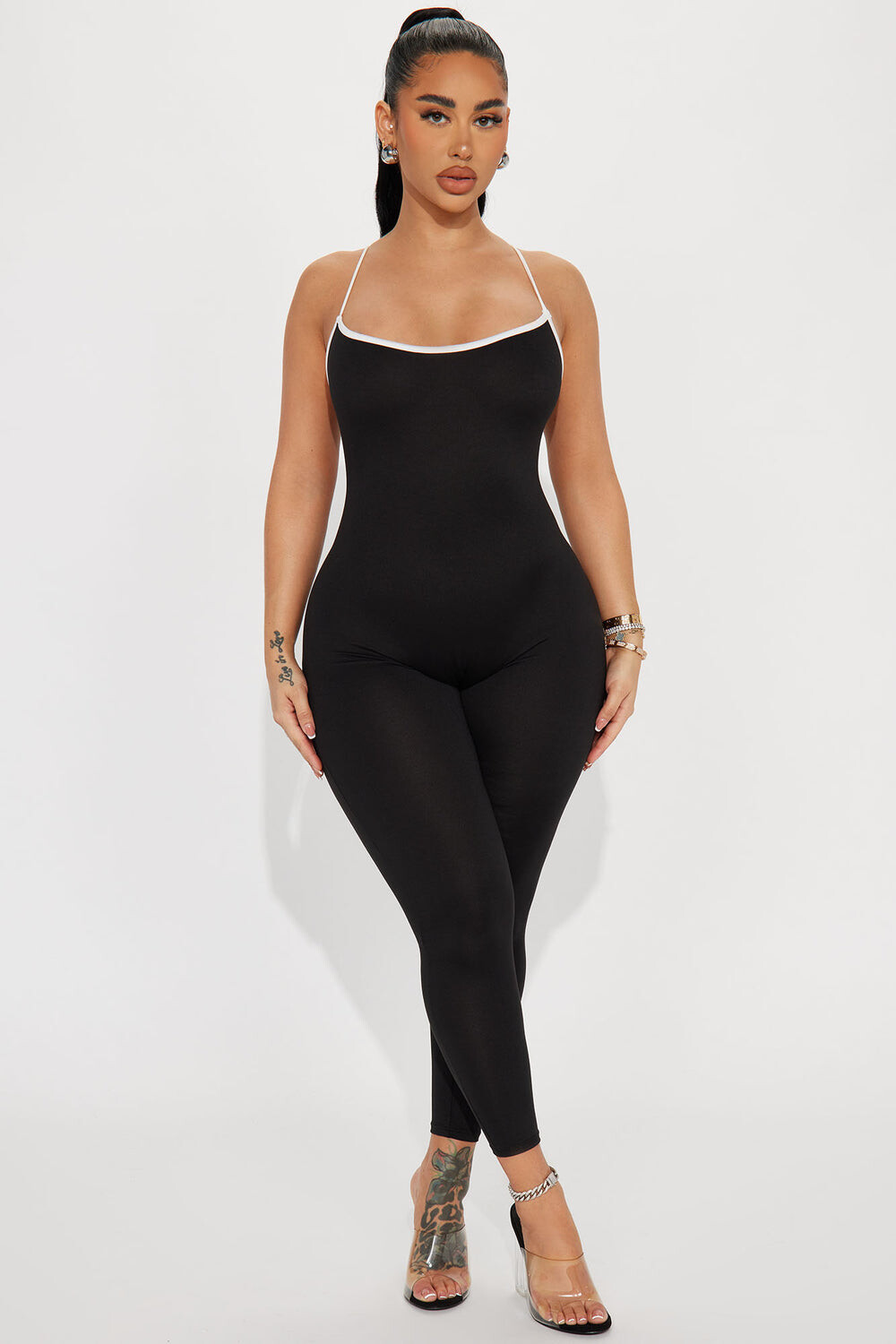 

Комбинезон Fashion Nova JP2629, черный