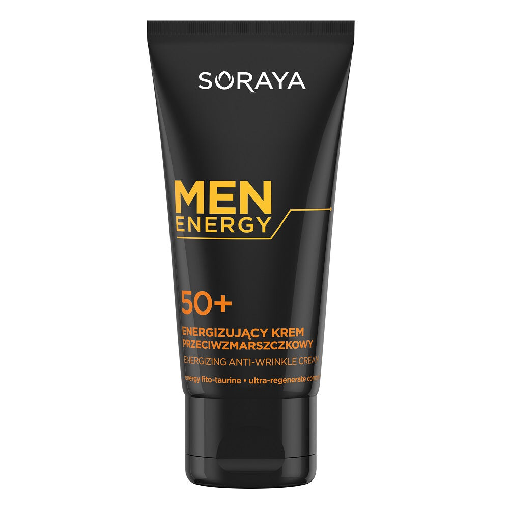 

Soraya Men Energy 50+ бодрящий крем против морщин 50мл