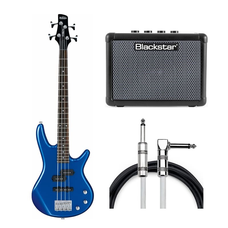 

Бас-гитара Ibanez GSRM20 Mikro Short Scale с усилителем Fly 3 и инструментальным кабелем Ibanez GSRM20 Mikro Short-Scale Bass Guitar with Fly 3 Amp and Kirlin Cable