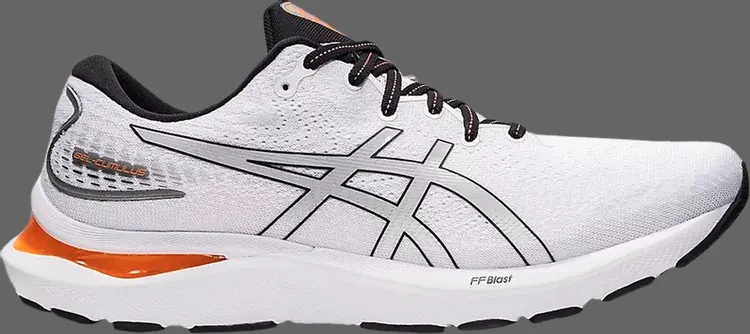 

Кроссовки gel cumulus 24 'white piedmont grey' Asics, белый
