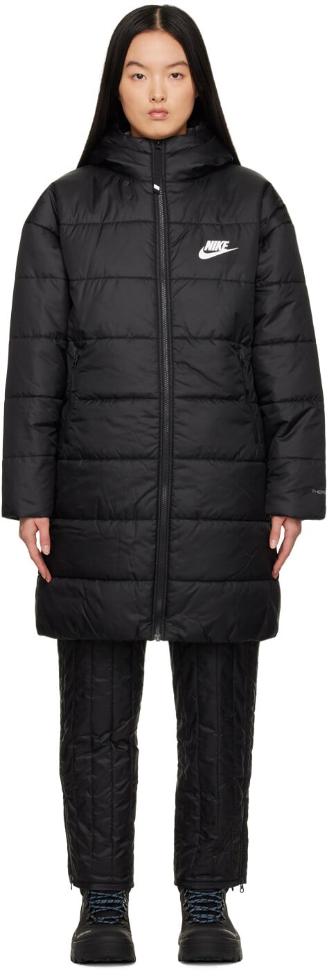 

Черная спортивная одежда Therma-FIT Repel Parka Nike, Черный