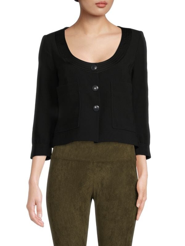 

Укороченная куртка Sonia Rykiel, чёрный
