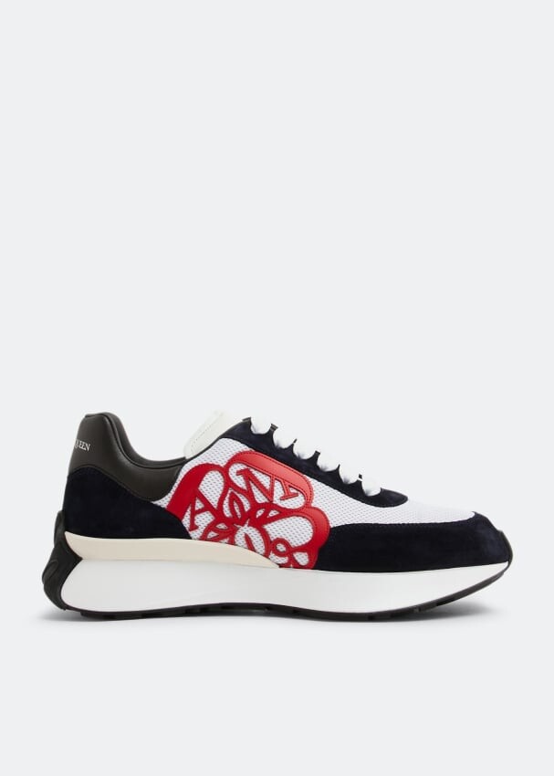 

Кроссовки ALEXANDER MCQUEEN Sprint Runner sneakers, белый