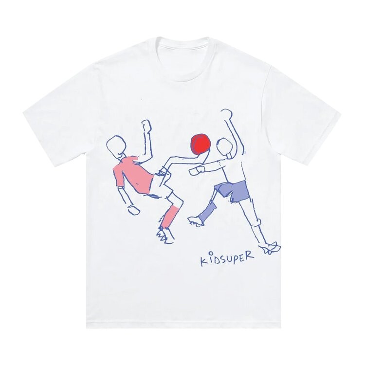 

Футболка KidSuper Soccer Dance Tee 'White', белый