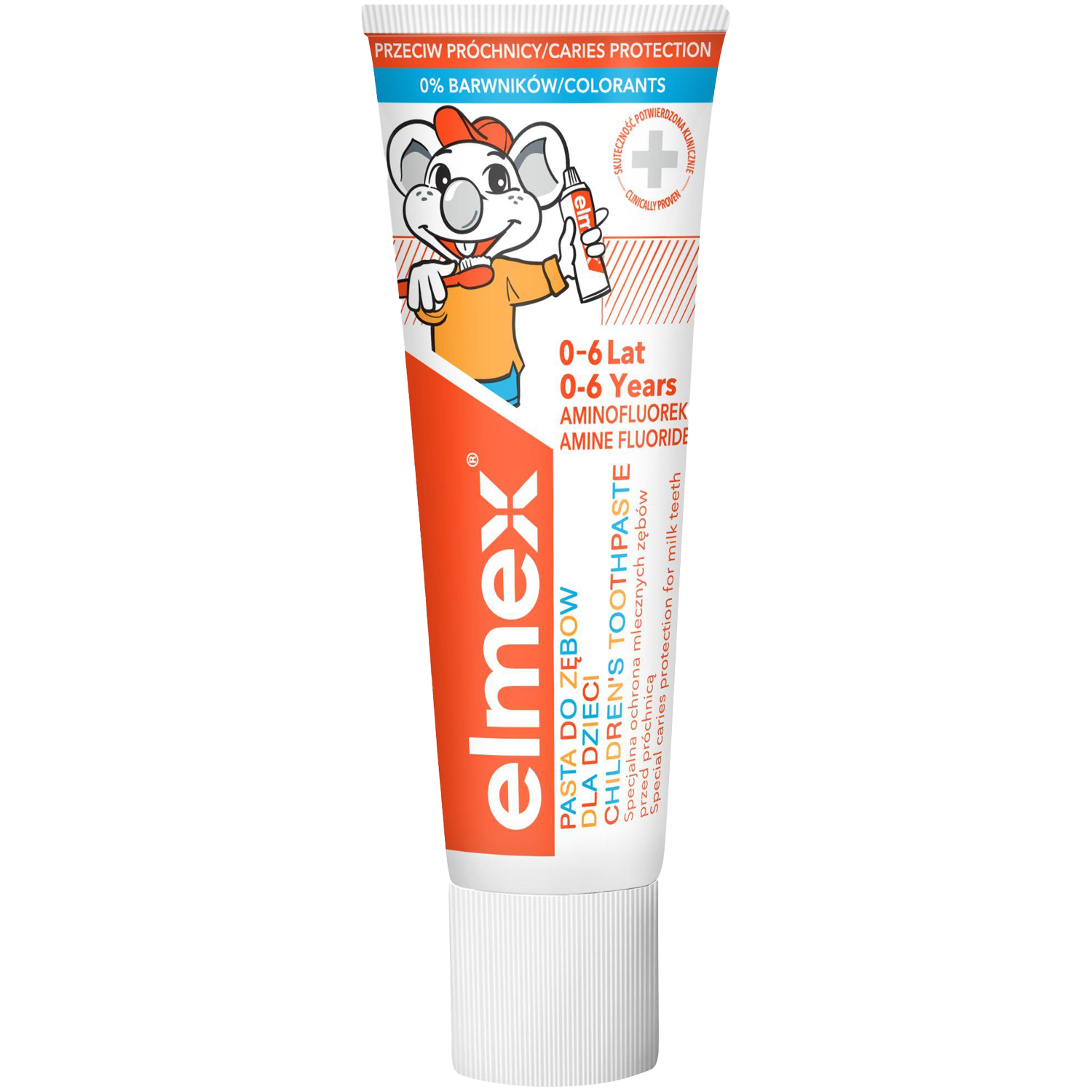 Elmex Dla Dzieci зубная паста для детей 1-6 лет, 50 мл