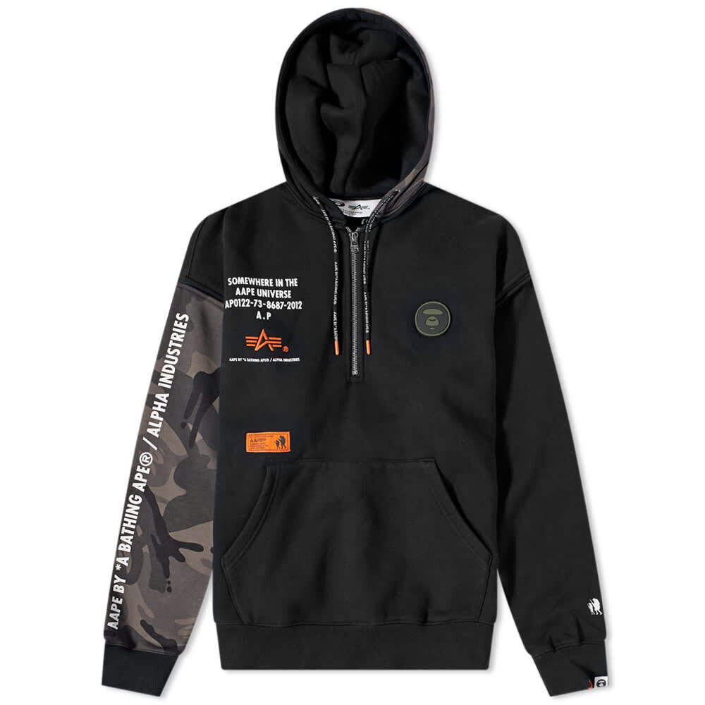 

Толстовка AAPE x Alpha Industries Hoody