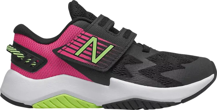 

Кроссовки New Balance Rave Run Little Kid 'Black Pink Glow', розовый