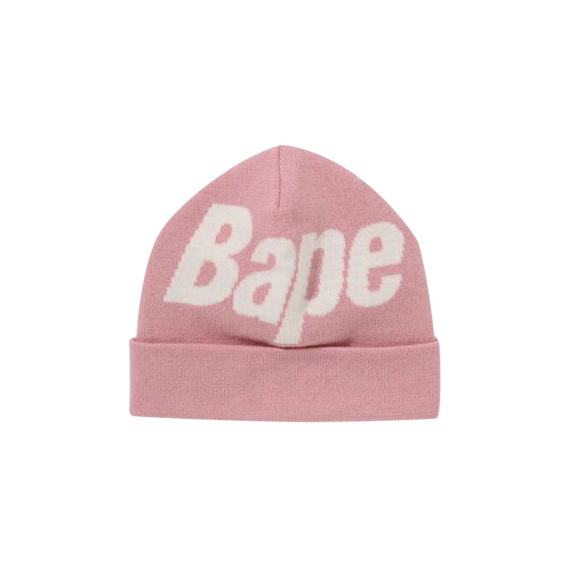 Вязаная шапка BAPE Розовая розовая вязаная шапка sevenext
