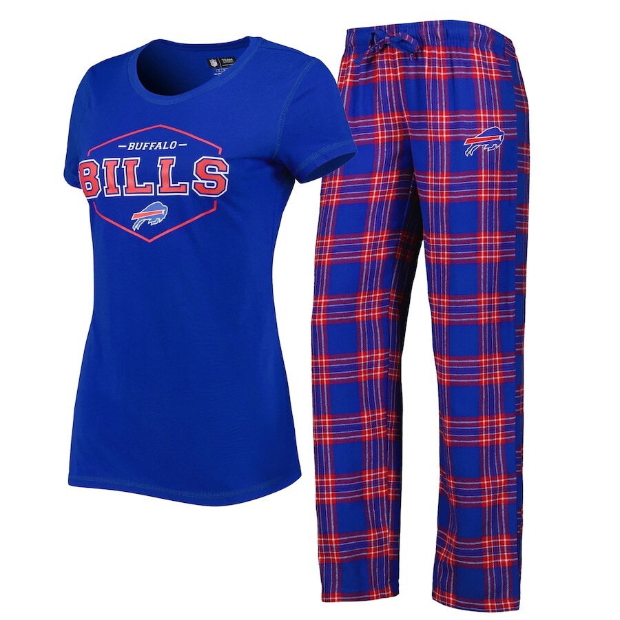 

Пижамный комплект Concepts Sport Buffalo Bills, роял