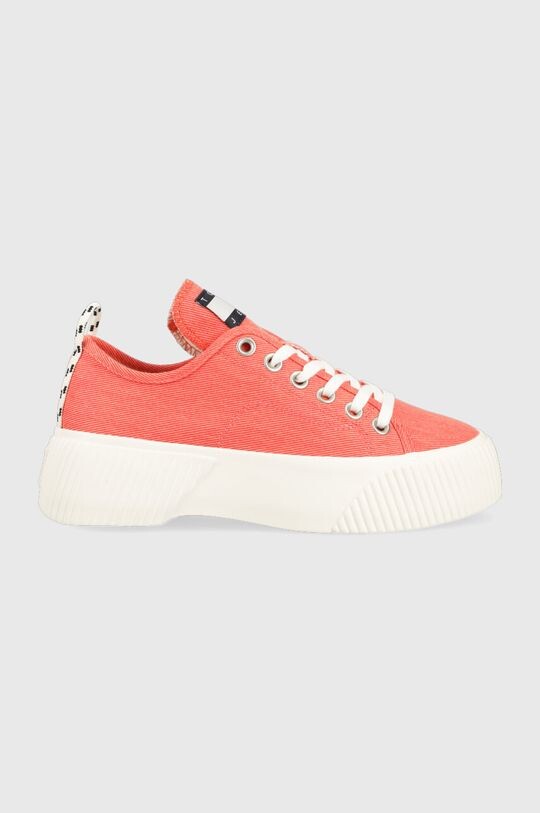 

Кроссовки TJW VULC PLAT. ЛК ДЕНИМ Tommy Jeans, оранжевый