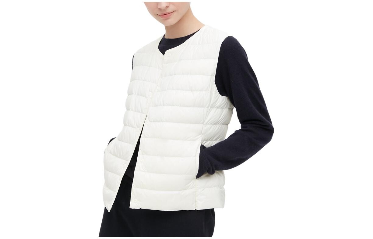 

Жилет женский молочно-белый Uniqlo